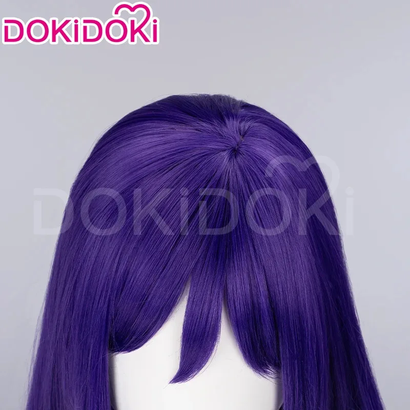 متوفر في المخزون ماري أوبري شعر مستعار لعبة OMORI شعر مستعار تأثيري DokiDoki تأثيري الشعر الطويل 80 سنتيمتر مقاومة للحرارة غطاء شعر مستعار مجاني #4