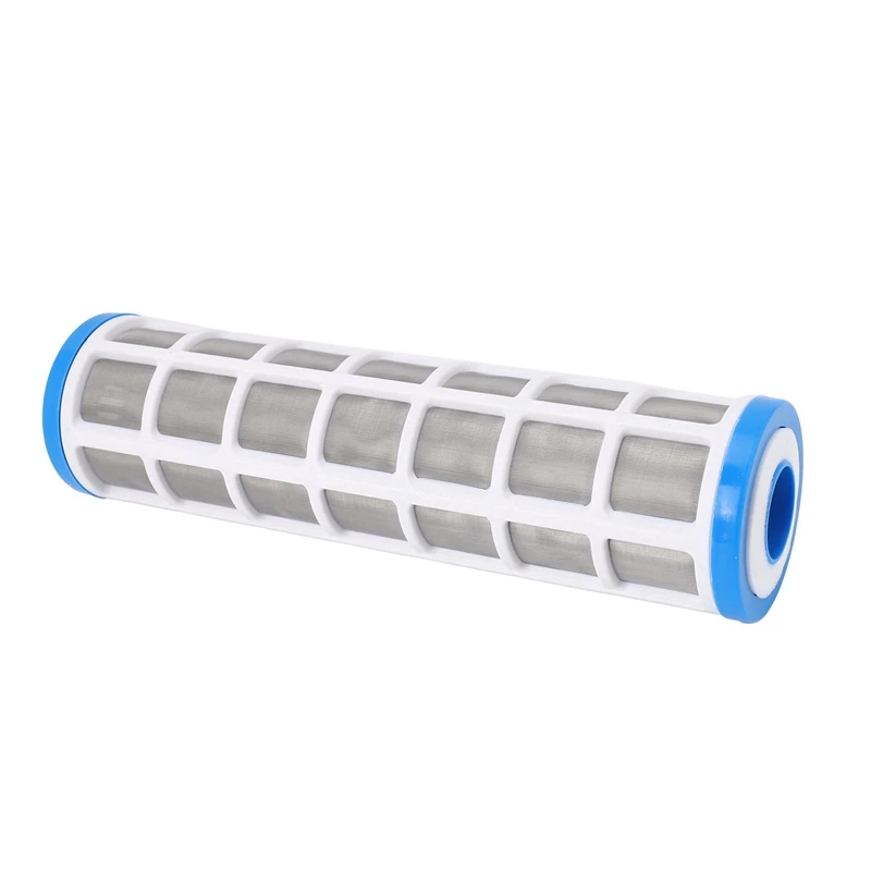 5X 10 Inch Stainless Steel Wire Mesh Filter Cartridge Water Purifier Pre Filter For Scale Prevention