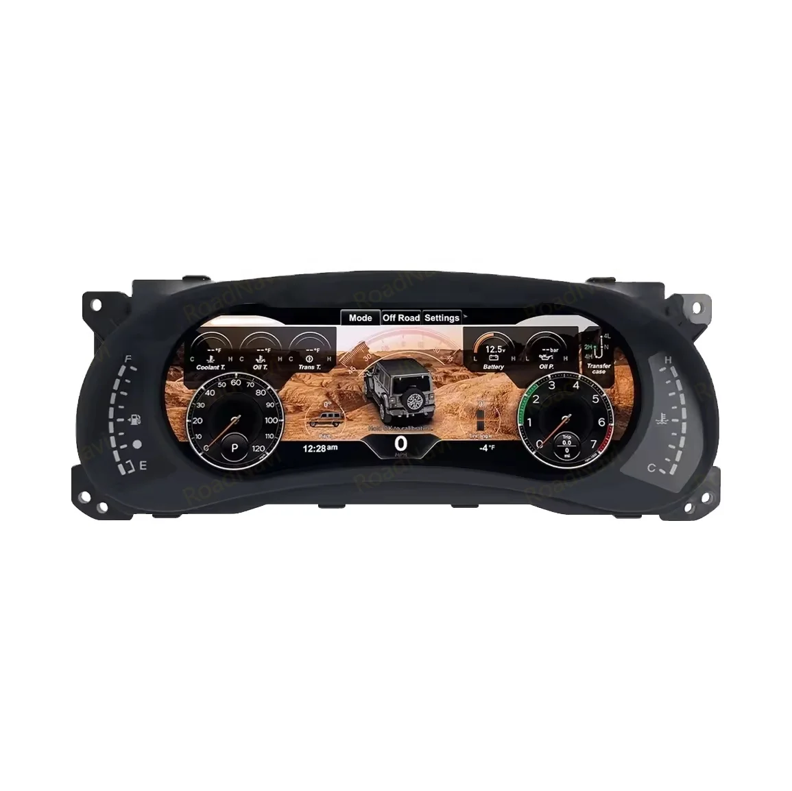 

Автомобильная магнитола RoadNavi с Android, спидометром и приборной панелью для Jeep Wrangler 3 JK 2011-2018 AR
