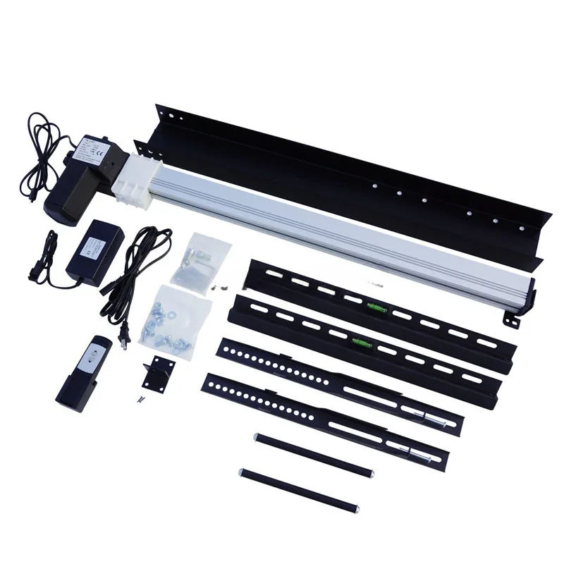 Under Bed TV lift Linear Actuator Lifting Column Motorized TV Mount Lift  with Remote Control+tax+cabinet