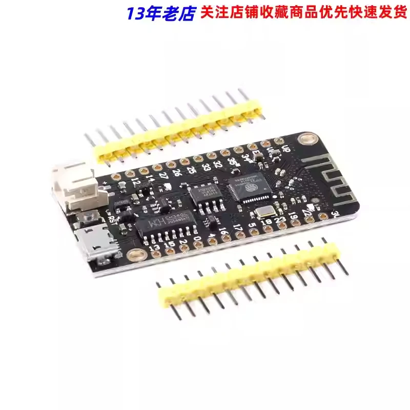 

Плата для разработки ESP32 V1.0.0 Rev1 с WiFi, Bluetooth, 4 МБ FLASH, совместимая с MicroPython