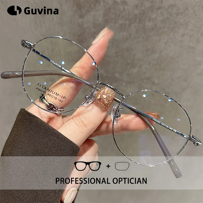 ultra-light-titanium-womens-round-frames-prescription-eyewear-blue-light-filter-progressive-lenses-photochromic-optical-custom