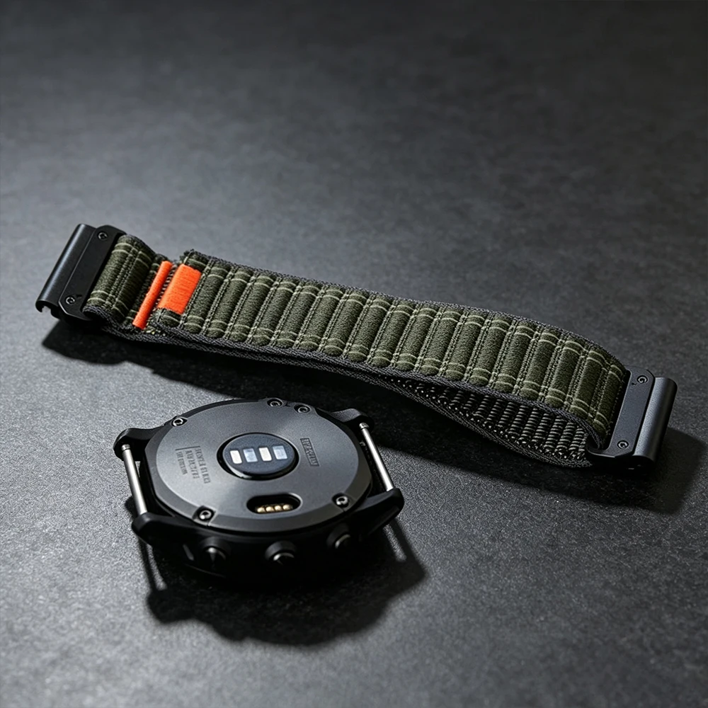 QuickFit 22mm 26mm Nylon Strap for Garmin Fenix8 Pro Epix Pro Tactix 8 7Pro 47mm 51mm AMOLED Quatix 8 Sport Bracelet Accessories