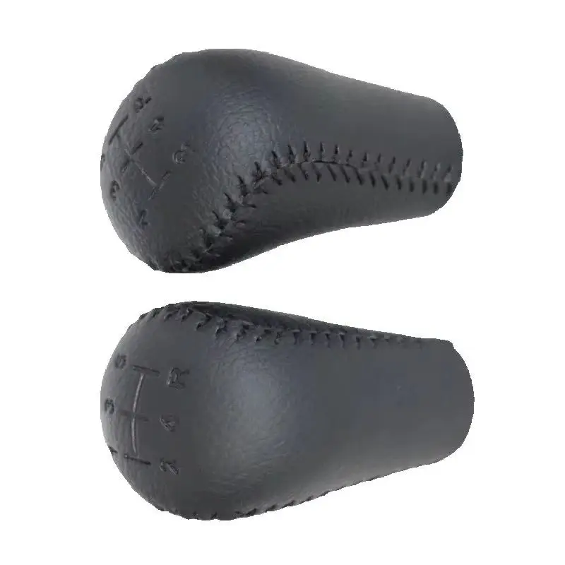 

for Toyota Hilux MK6 MK7 2004-2014 gear shift handball wrapped in leather stitching gear head gear lever handle gear lever