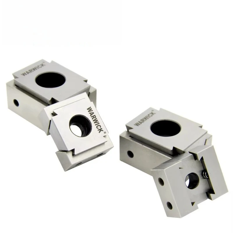 Nuovo prodotto Ganasce lisce MINI Ok Morsetti a cuneo Morsa singola modulare di precisione per lavorazione industriale CNC
