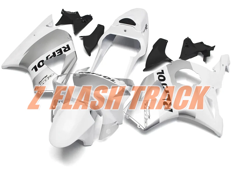 For Honda CBR954RR CBR 954RR 954 CBR954 RR 2002 2003 Cowl Plastic Body Fairing Kit Bodywork ABS Injection Gloss Silver White