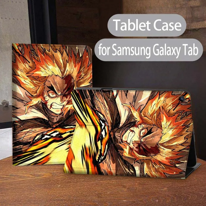 

Comics Demon Slayer Art For Samsung Galaxy Tab A7 A A8 A9 S9 S10 S6 S7 S8 S11 8.7 10.1 10.5 11 10.9 Lite PLus Inch Tablet Case