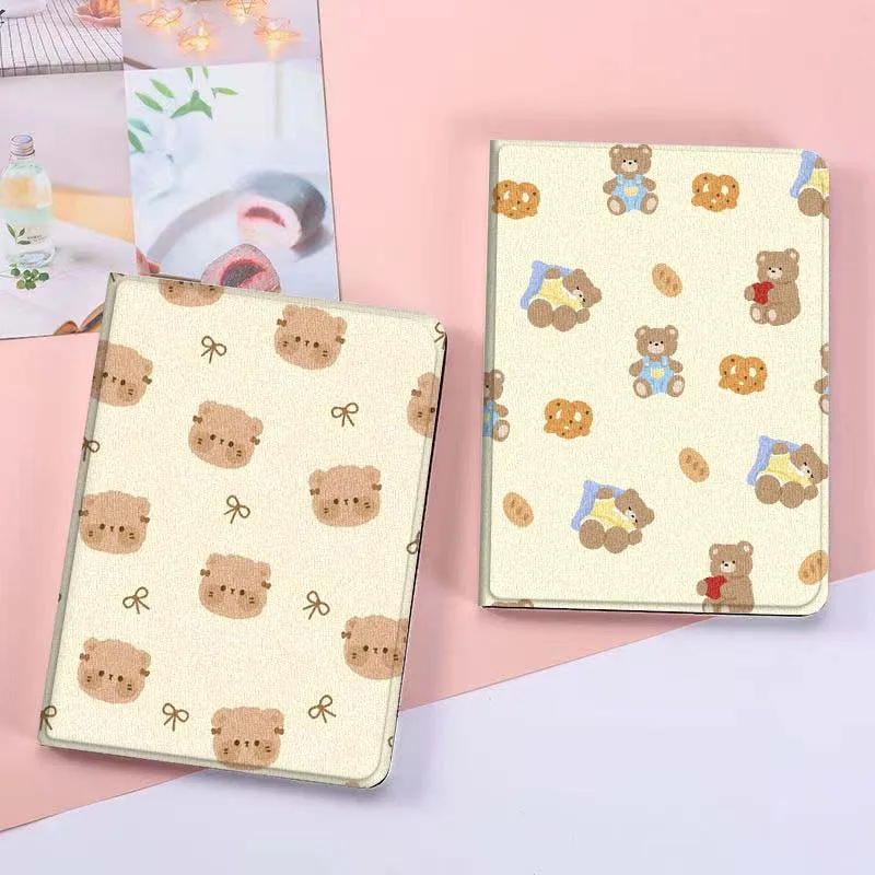 

Cute Teddy Bear Pattern For Xiaomi Mi Redmi Poco Pad 2 4 5 7S 6S 6 7 8 Max Plus Ultra SE Pro K 2025 Tablet Case