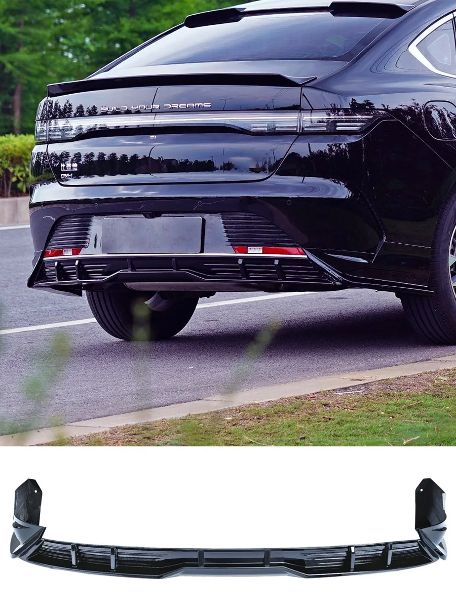

Rear Diffuser for BYD King Destroyer 05 2022 2023 2024 Glossy Black Car Body Kit Lip Bumper Spoiler Plastic Splitter