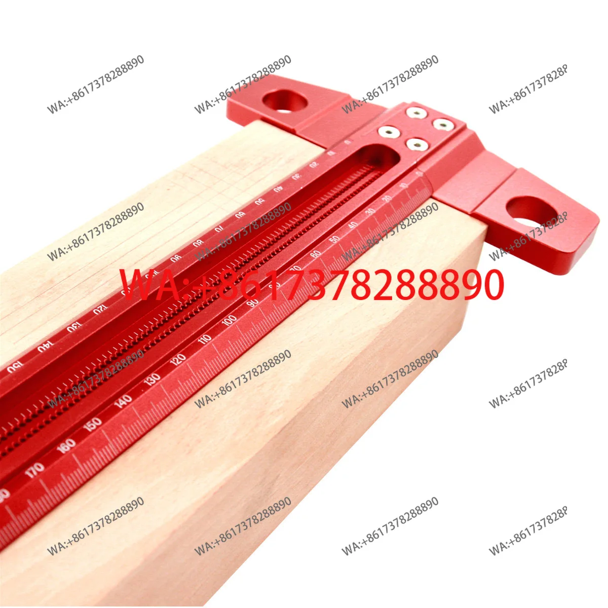 New, woodworking line ruler, square , hole , scribing , multi-purpose ruler, woodworking tools