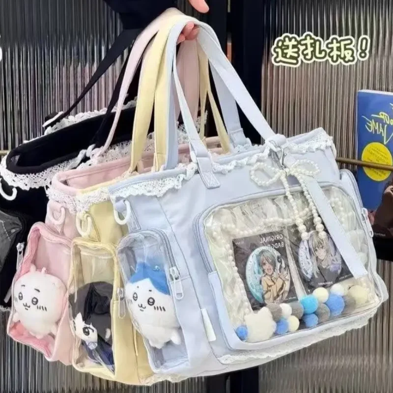 Ballet Large Appetite Itabag Japanese Two-Dimension Single Gift for Friends Handbag Shoulder Crossbody Bag