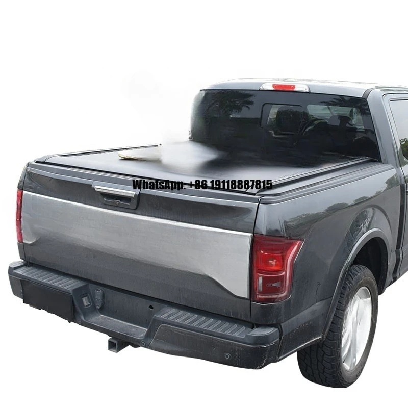 

High Quality Waterproof Aluminum Alloy Manual Roller Shutter Cover Manual Trunk Bed Cover for Ford F150 Tonneau Cove