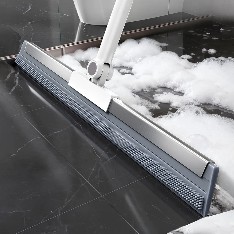 Escobilla de silicona multifuncional para limpieza de ventanas, suelos y espejos, herramienta manual para el hogar