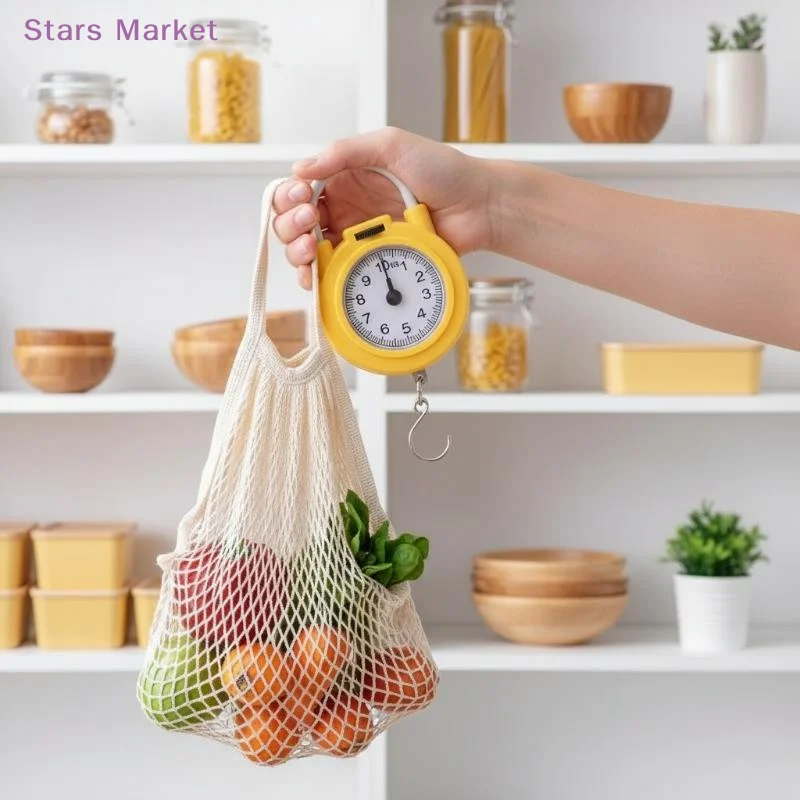 NewFood Digital Scale Luggage Scale Weighing Scales Mini Pointers Hook Spring Hanging Scale Portable Fishing Scale 10kg Capacity