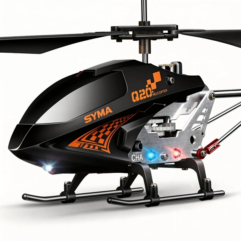 SYMA Q20 RC Helicopter for Kids 8-12 and Beginners, Remote Control Helicopter with Altitude Hold, 2 Speed Modes, Whole Alloy