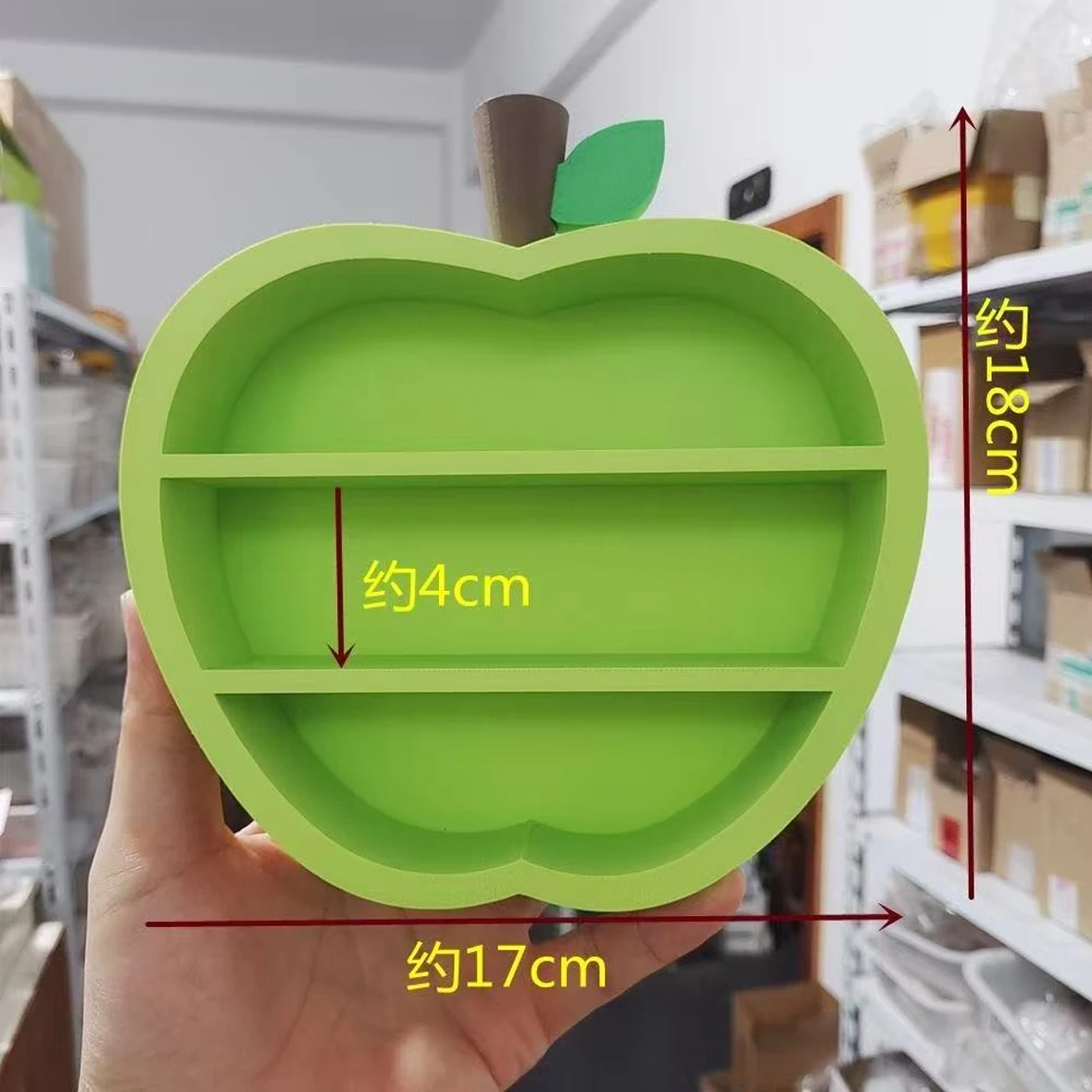 Koreanisches INS Apple Mehrschichtiges Cartoon-Figuren-Displayregal 3D-Gedrucktes Desktop-Aufbewahrungsregal Neues Aufbewahrungsregal Dekoration Niedliches Geschenk – Detail 8