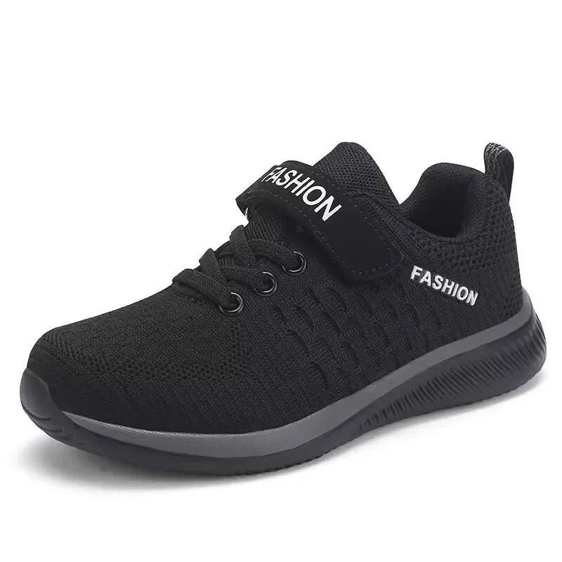 Boys' Shoes Spring and Summer New Children's Mesh Breathable Sports Shoes Students' Non-Slip Versatile Running Shoes