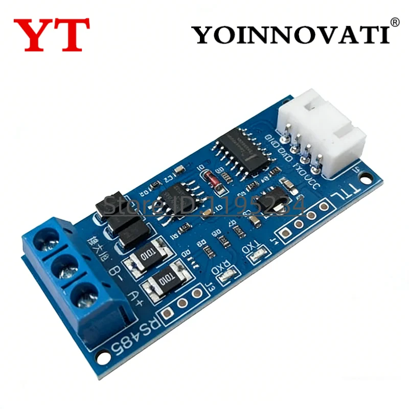 TTL to RS485 Power Supply Converter Board 3.3V 5V Hardware Auto Control Module For Arduino AVR Wide Voltage Singal Indicator