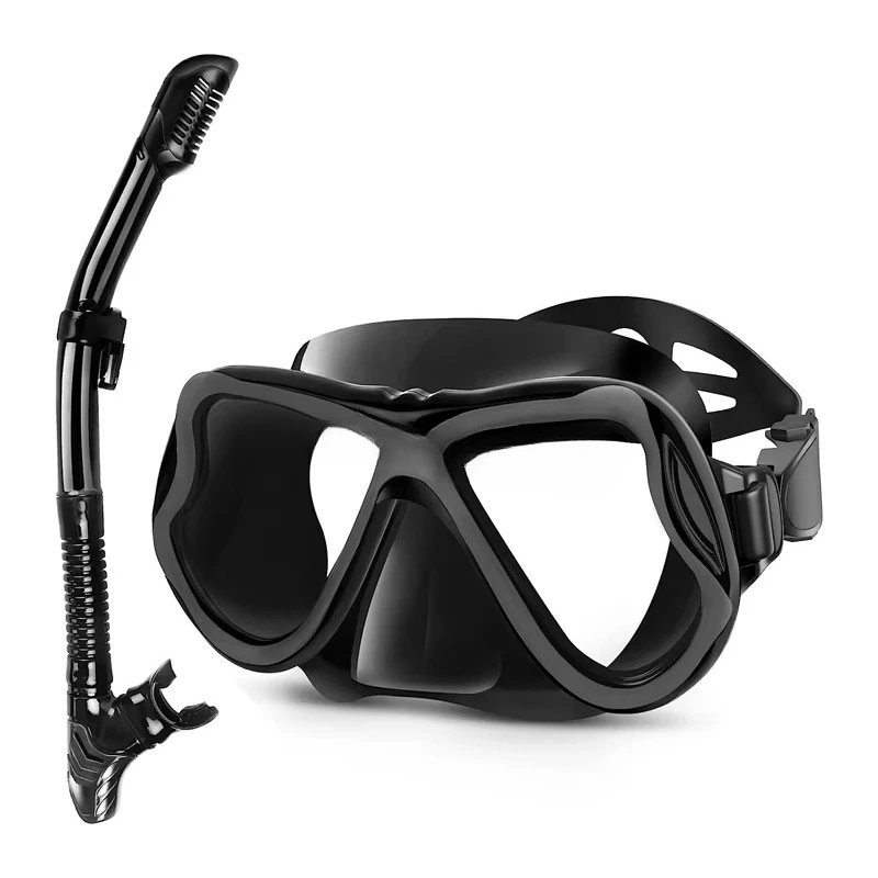 

Panoramic silicone diving mask equipment Wide lens Comfortable diving gear