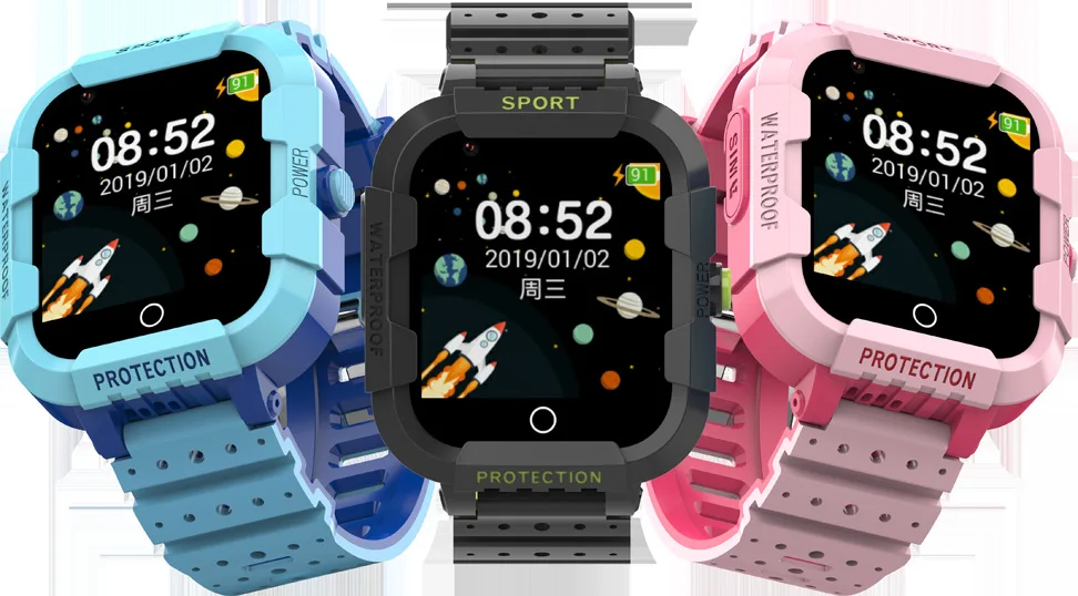 Full Netcom, children's positioning, phone watch, plug-in card