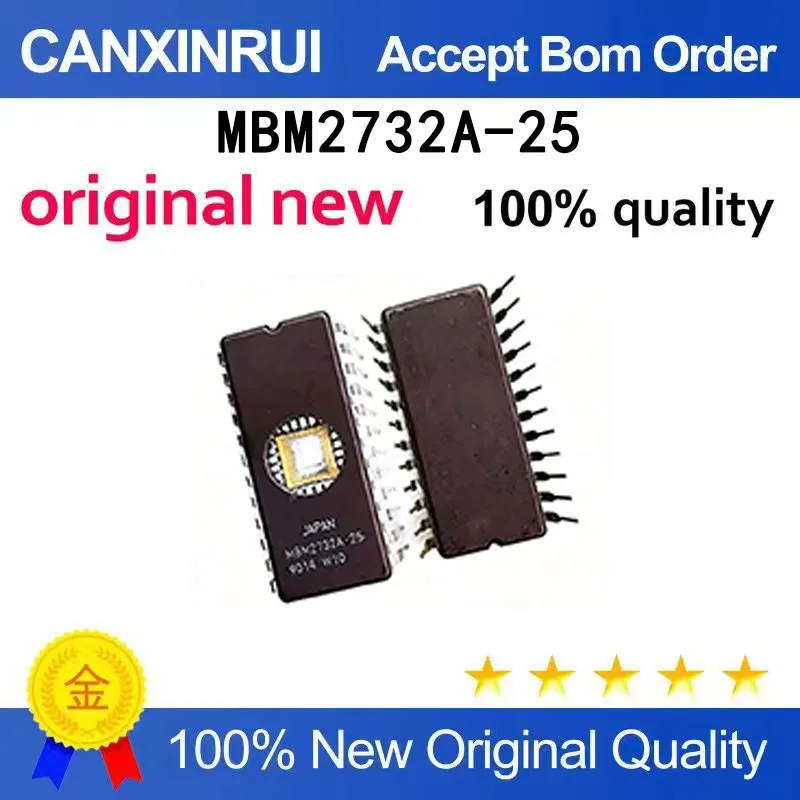 (5-100 pieces)Brand new original MBM2732A-25 MBM2732A accumulator ceramic direct insertion DIP-24 chip IC