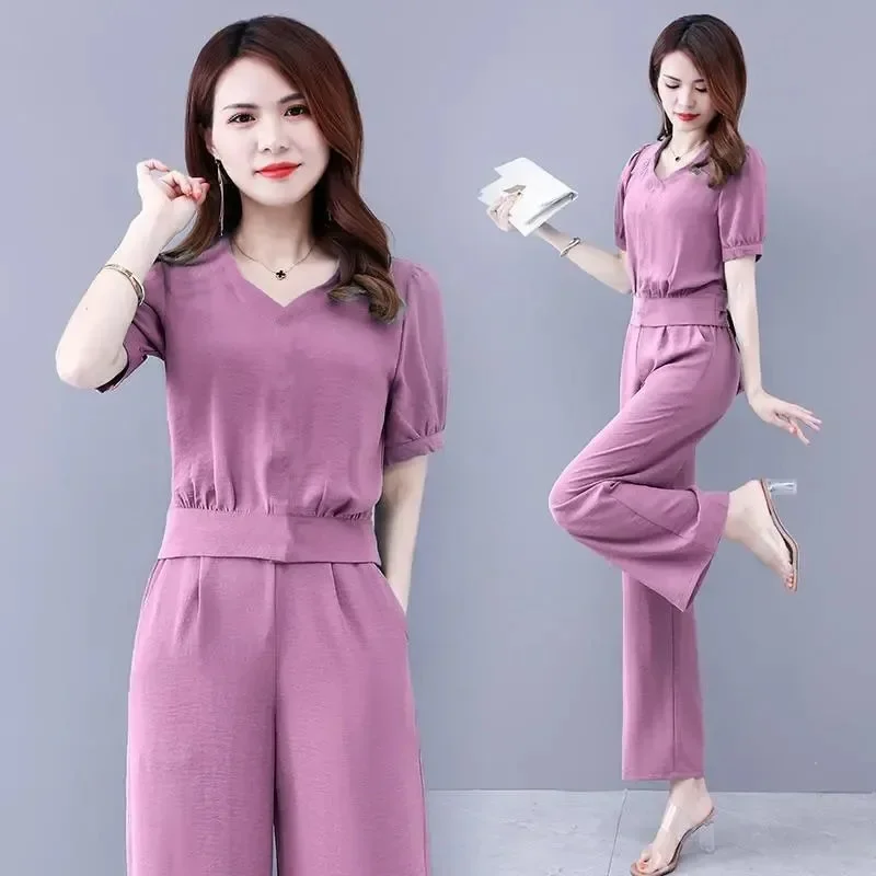 Fashionable Two-Piece Set For Women Summer 2022 New Style Casual Goddess Look Belly Concealing Wholesale Dress Sets