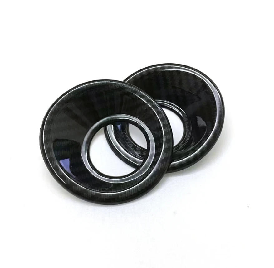 

Автомобильный динамик задней двери, звуковая крышка, накладка из АБС-пластика, углеродное волокно для CRV CR-V 2017 2018, аксессуары для интерьера