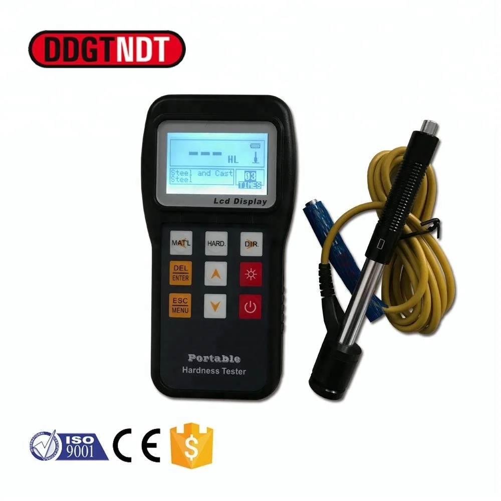 

DGT-HT100 Portable Digital LCD Display Ultrasonic Hardness Tester