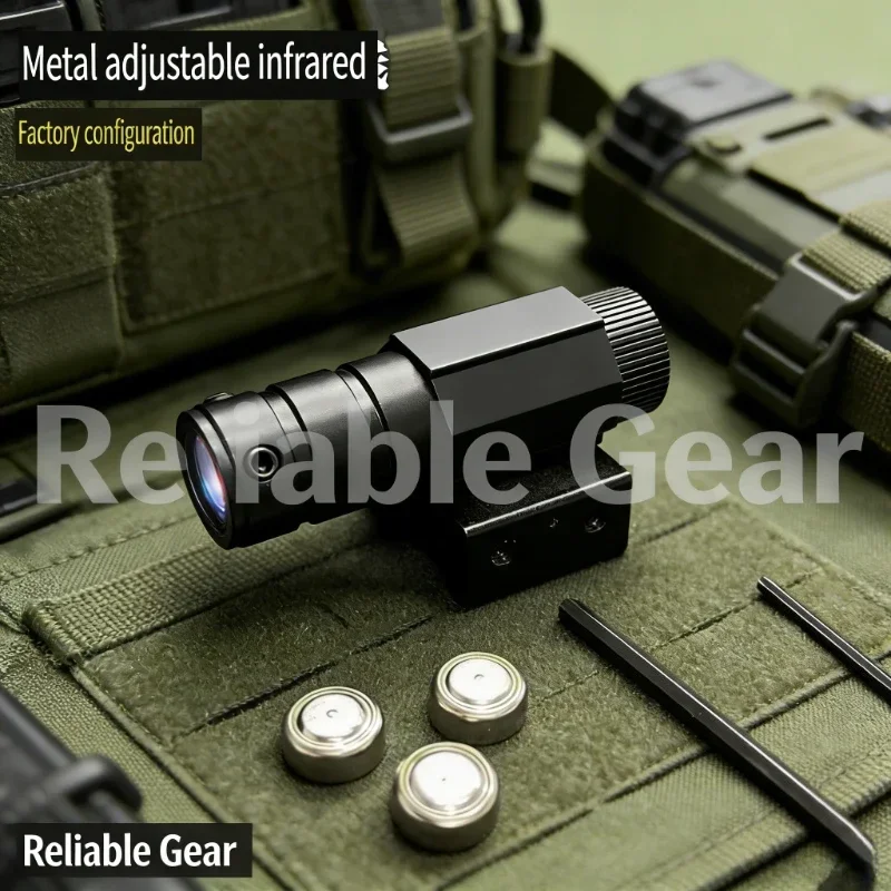 

Red Dot Laser Pointer 805 Mini Sight, Adjustable Red Laser, 11mm/20mm Rail Mount, Hunting Gun Sight Scope