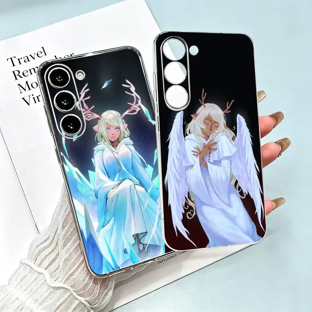 Noelle Holiday D-Deltarune Susie  Phone Case For Samsung Galaxy A71,A70,A51,A40,A30,A52 Transparent Cover