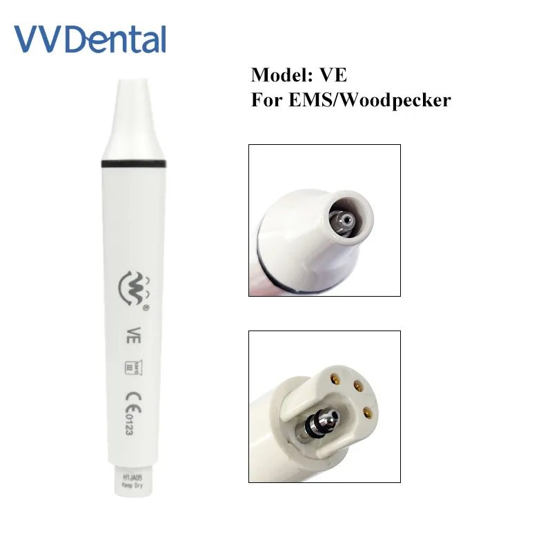 VV Dental Ultrasonic Scaler Replacement Working Tips Detachable Handpiece Super Sonic Scaling Technology for Woodpecker/EMS