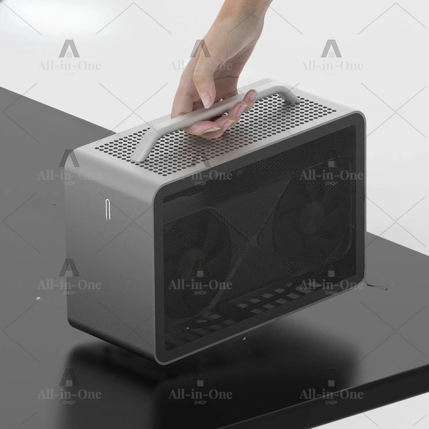 Chassis Portable Portable Aluminum Alloy CNC Desktop A4 Structure