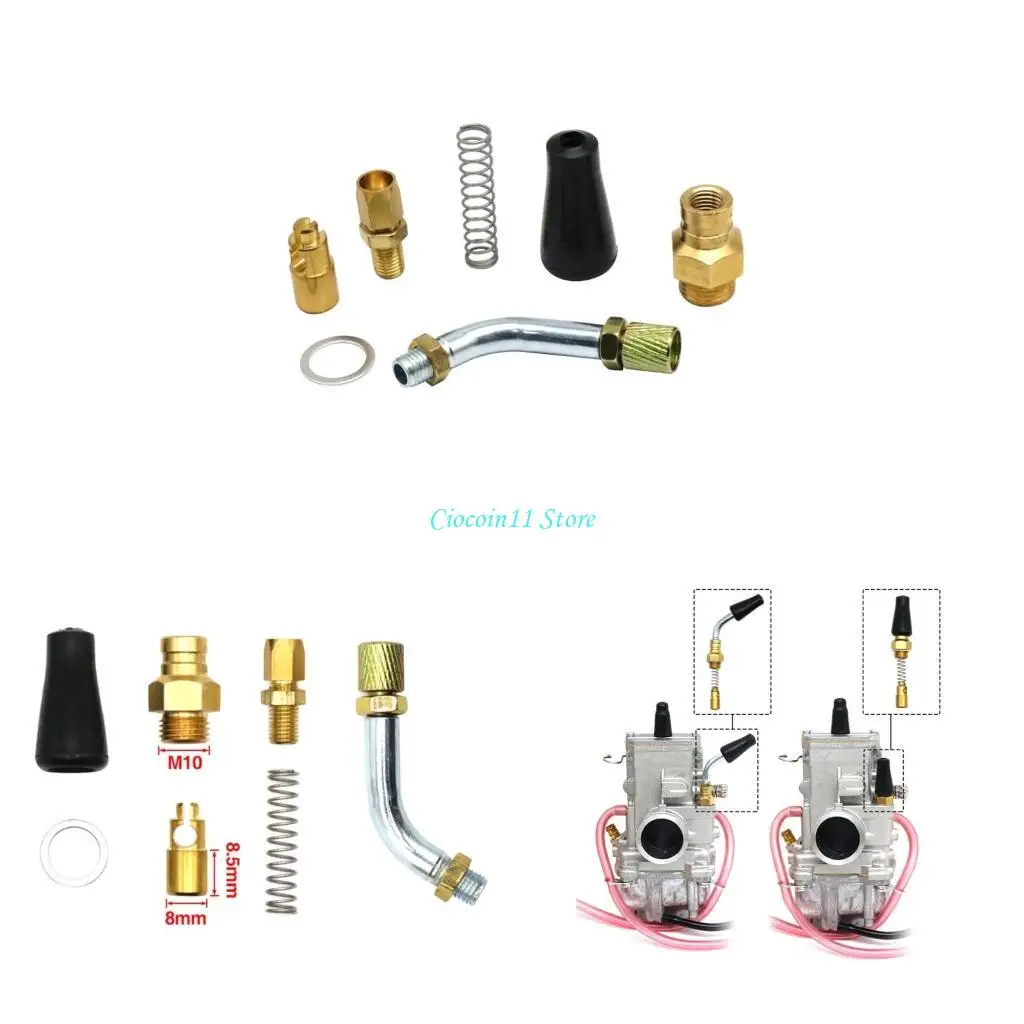 

Y1UB Carburetors Cable Starter Cable Operated Choke Assembly For MK412 TM34 VM32