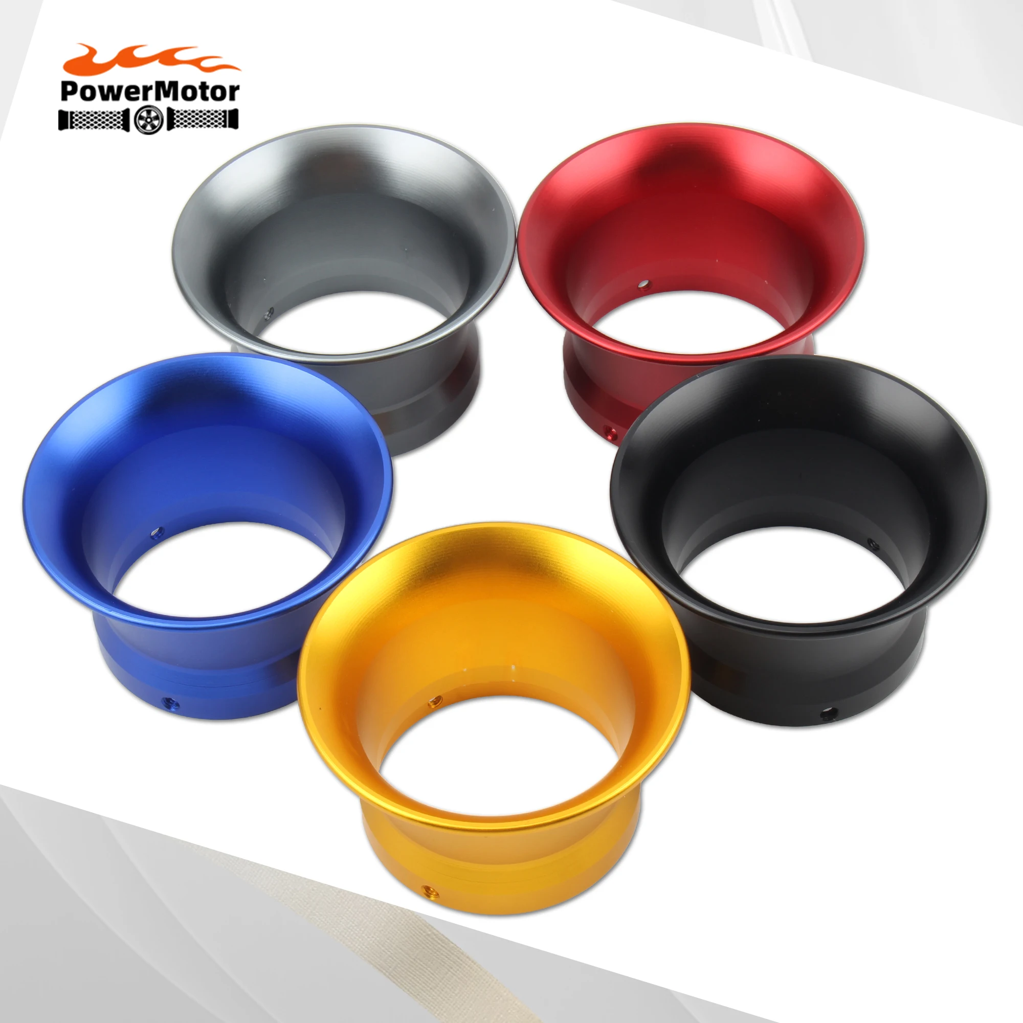 Motorrad modifizierter Vergaser 55 mm 63 mm Luftfilterbecher Der Windbecher Hornbecher für PWK Keihin 32 34 36 38 40 42 Pit Dirt Bike