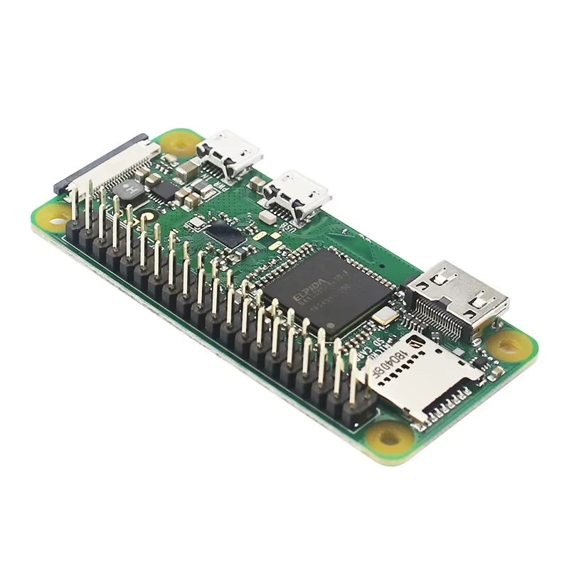 Imagem -02 - Raspberry pi Zero com wh Bcm2835 1ghz Wifi e Bluetooth 512mb Lpddr2 Ram Suporte Linux os 1080p hd Placa de Desenvolvimento de Saída de Vídeo