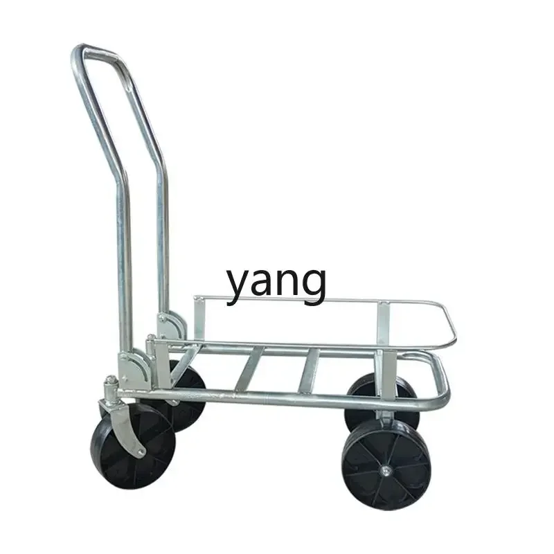 LTT picking and transportation greenhouse convenient push-pull folding cart melon and fruit multi-purpose transport vehicle