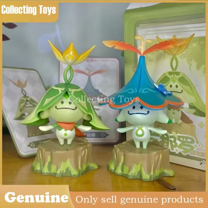 

Genuine Genshin Impact Aranara Series Blind Box Game Peripheral Desktop Ornament Collectible Toy Gifts For Game Fans Mystery Box