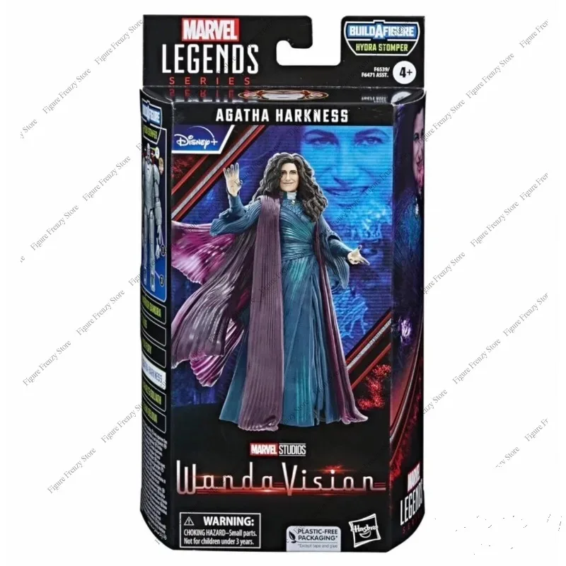 En stock, nueva figura de acción original de la serie Marvel Legends Wanda Vision AGATHA HARKNESS para regalo de Mol Toys, disponible ahora.