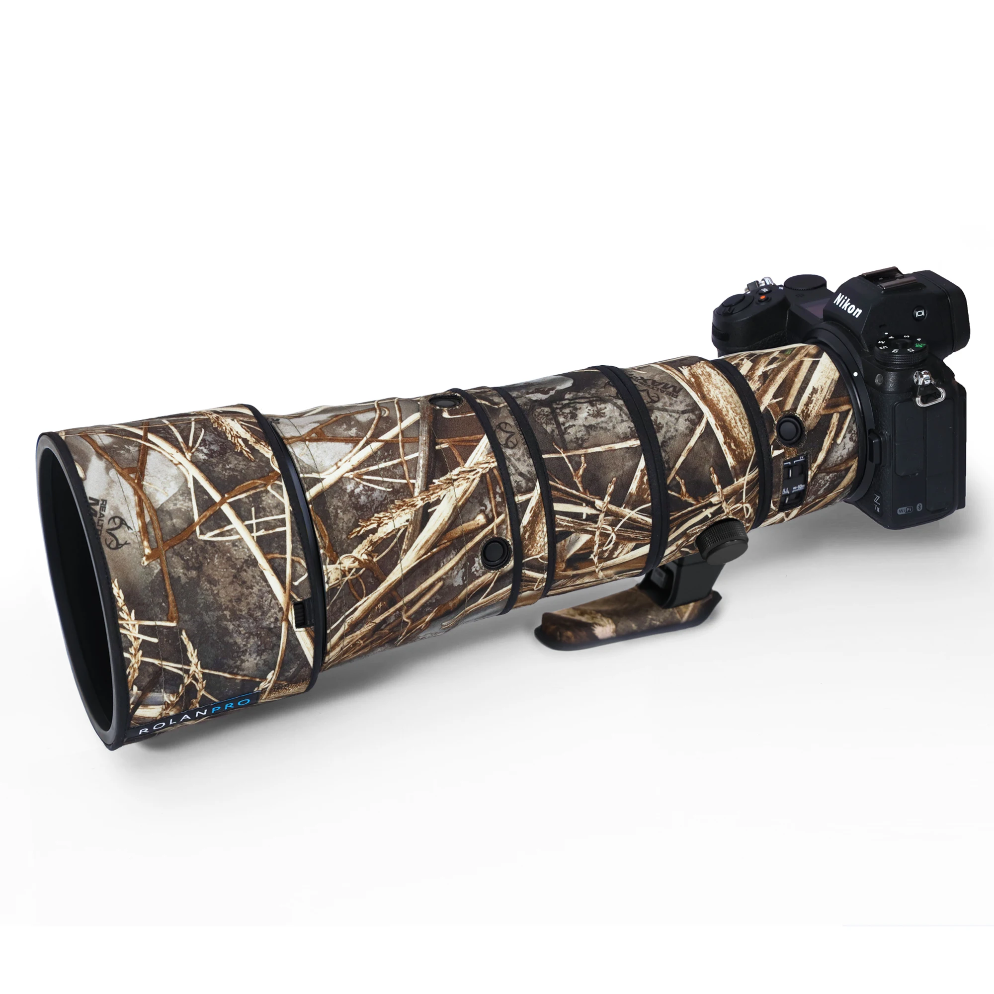 ROLANPRO Waterdichte Lens Jas voor Nikon Z 600mm F6.3 VR S Lens Beschermhoes Nikon Z 600mm Lens cover Guns Case