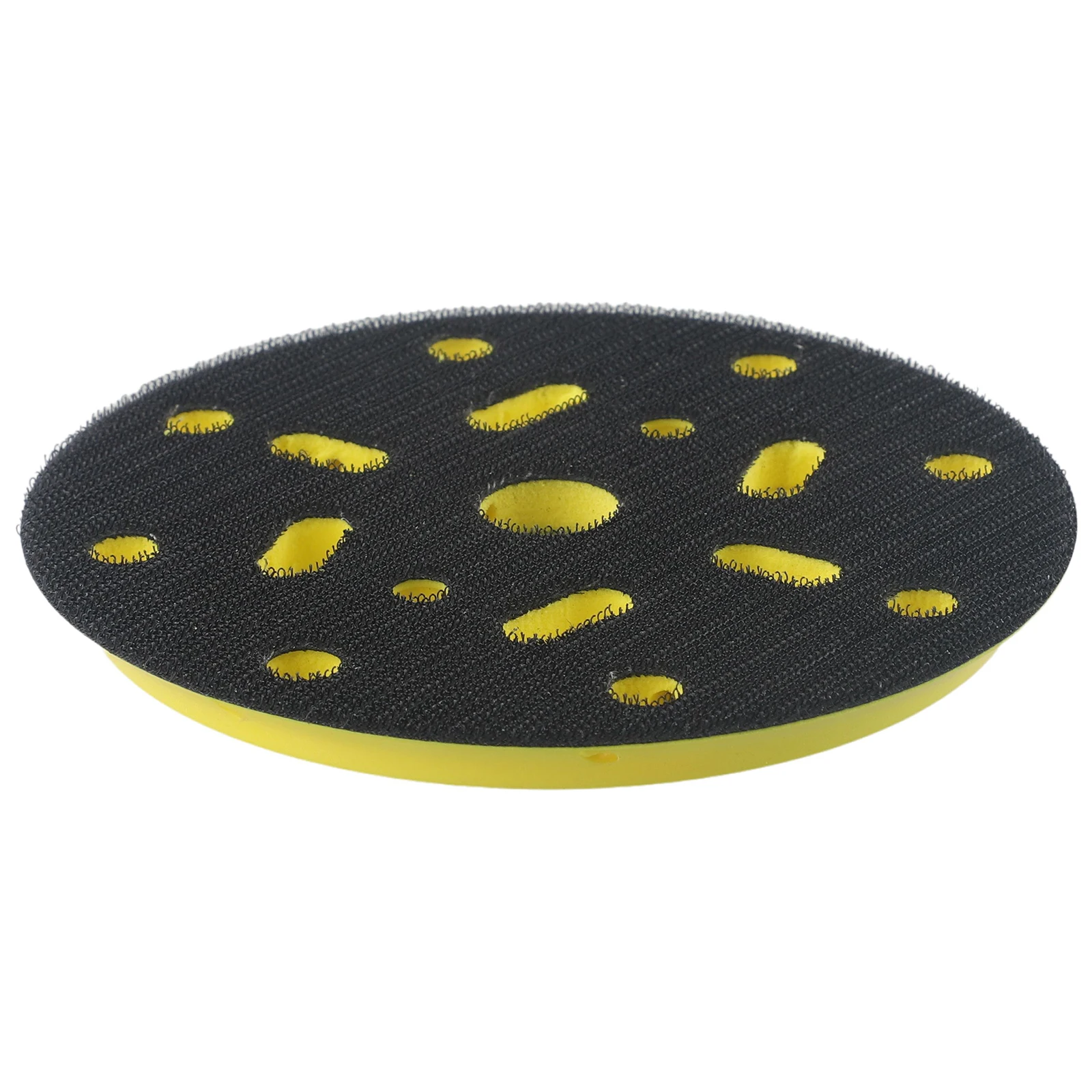 Imagem -04 - Foam Interface Pad para Lixar Disco Backing Pad Polimento Abrasivo Power Sander Acessórios 150 mm 17 Buracos pu