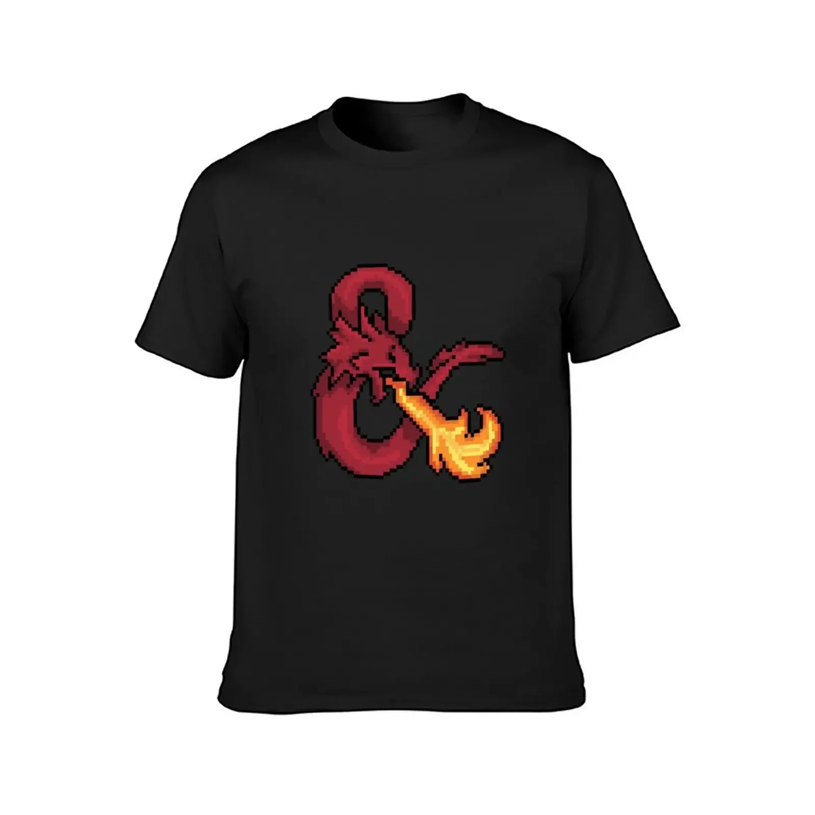 D&D logo shaded T-Shirt shirts graphic anime stuff custom shirt sports fans plain t shirts men