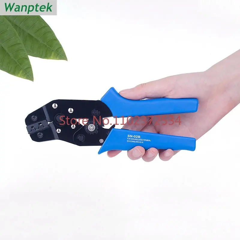 

Hight quality 20-14AWG 0.5-2.5mm2 SN-02B Cable Locking Crimping Tools Terminal Ratcheting Crimper multitools Press Pliers