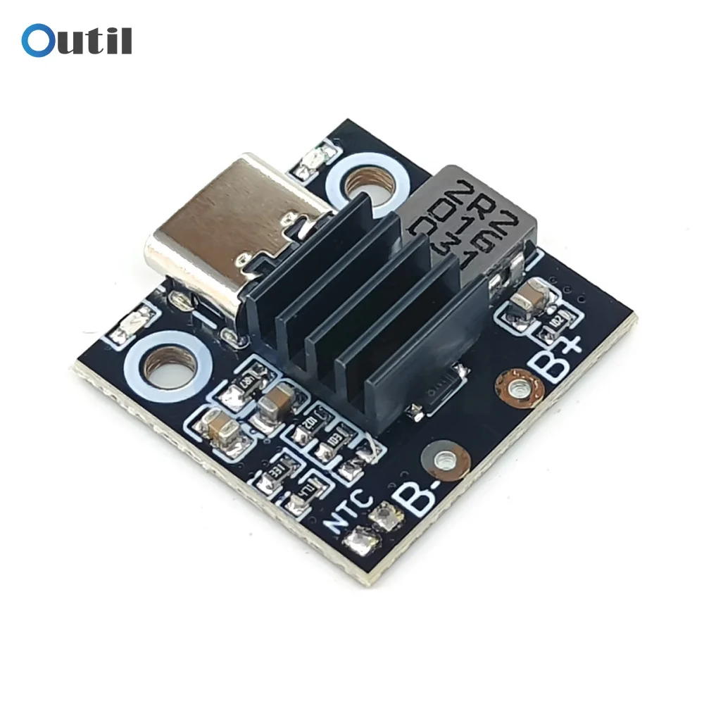 

1S 5V Lithium-ion Battery Charging Module 2S 3S 15W Lithium-ion Battery Charging Board supports QC Type-c Voltage Regulation