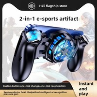 New Model Semi-Conductor Cooling Phone Case Quick Snap-In Gaming Controller High-Speed Fire Chicken Game Handle For Boats