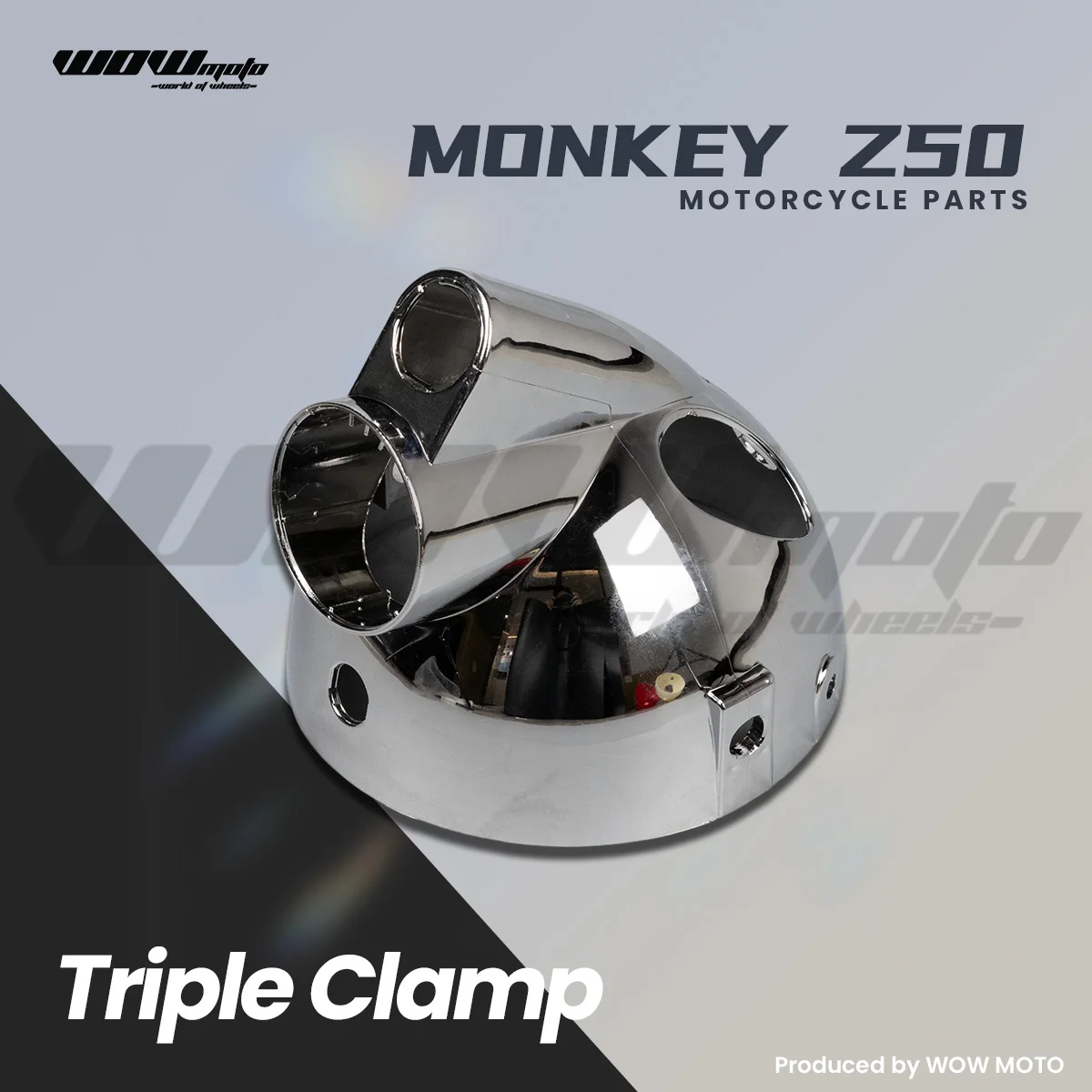 Carcaça de farol para mini moto Monkey Z50 |   Carcaça de Farol de Substituição em Plástico de Alta Qualidade |   Peças de Iluminação para Motocicletas