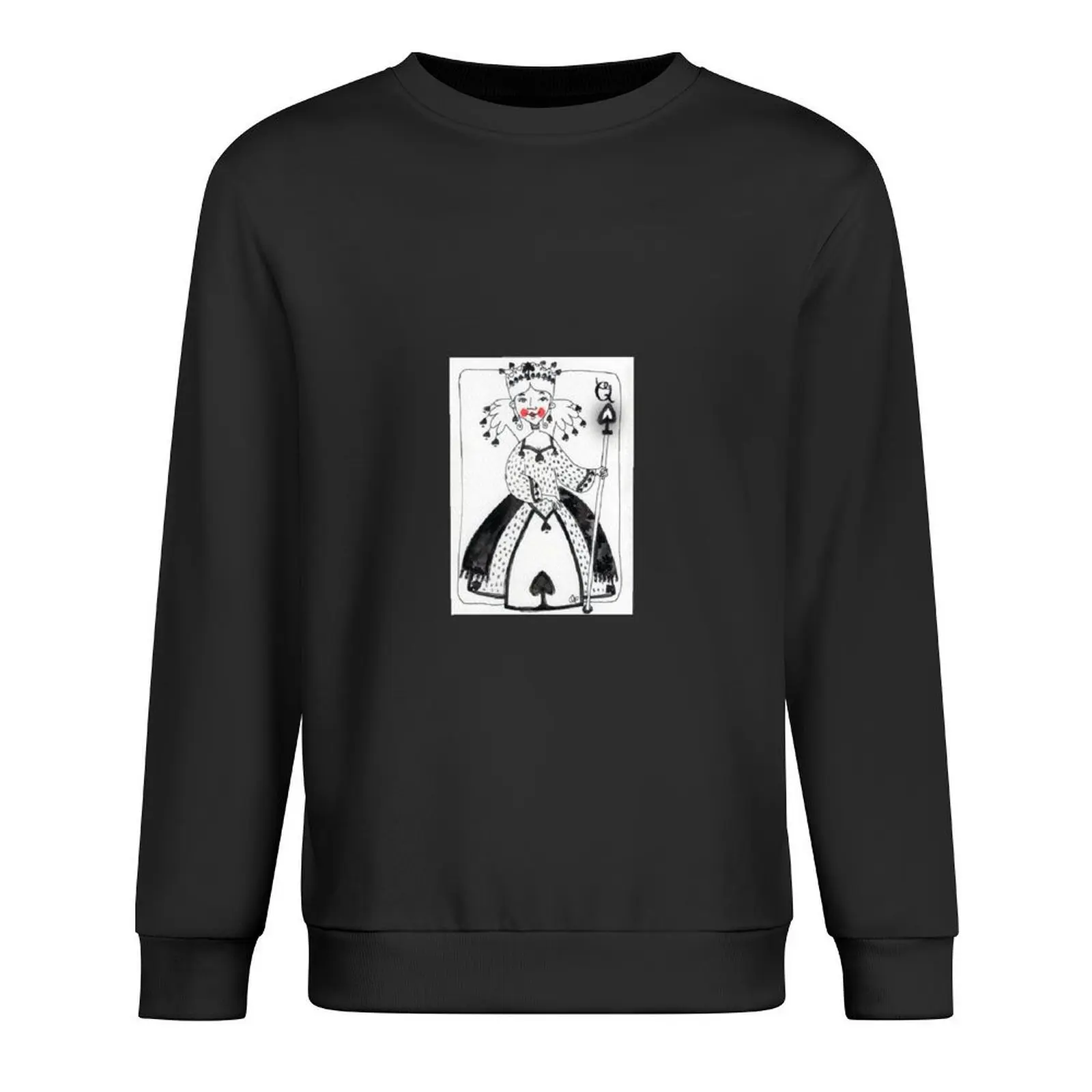 

The Queen of Spades Pullover mens clothes winter clothes men clothes mens clothing autumn sweatshirt