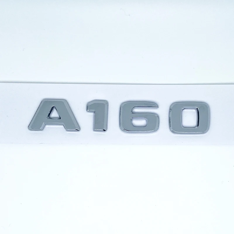 رسائل ثلاثية الأبعاد A180 A200 A220 A250 A260 A180d A220d 4Matic ABS شعار لمرسيدس بنز A سيارة الجذع الخلفي لاصق الشعار