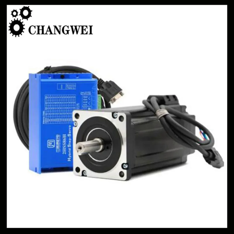 Jmc Closed-loop Motor 12nm 6anema 34 Motor And Driver Dc 40-110v/Ac 60-80v 86j18156ec-1000 2hss86h Cnc Two-phase Mixture