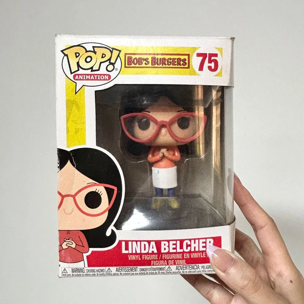 Funko Pop Animation Bob's Burgers Linda Belcher # 75 ألعاب شخصيات الحركة من الفينيل هدايا للأطفال #1