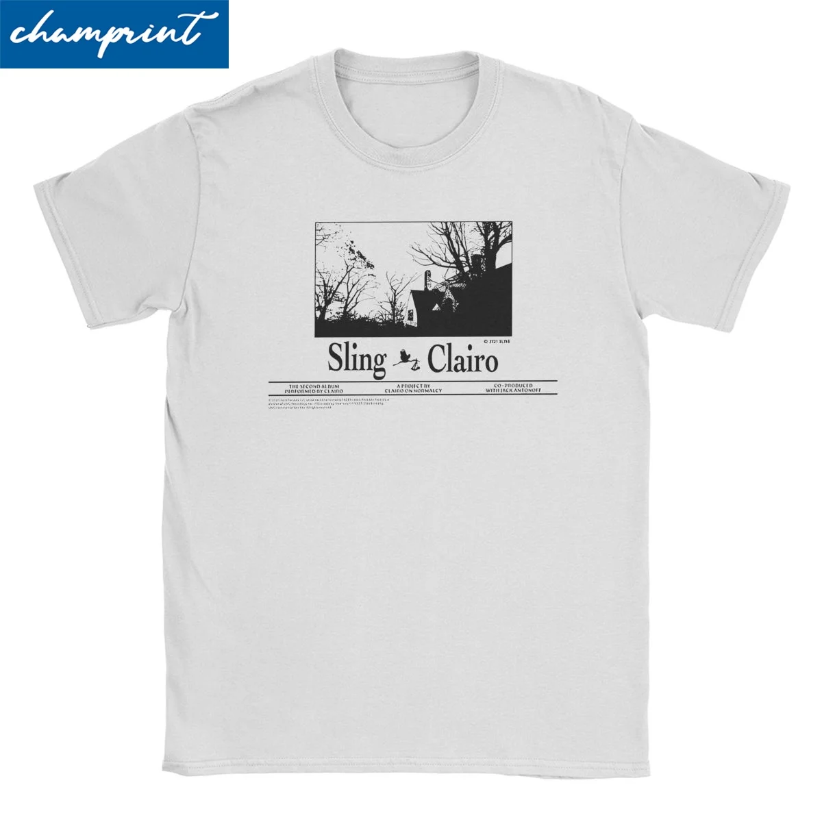 Clairo Sling Music for Men Women T Shirts Novelty Tees Short Sleeve Crew Neck T-Shirts Cotton Classic Clothes